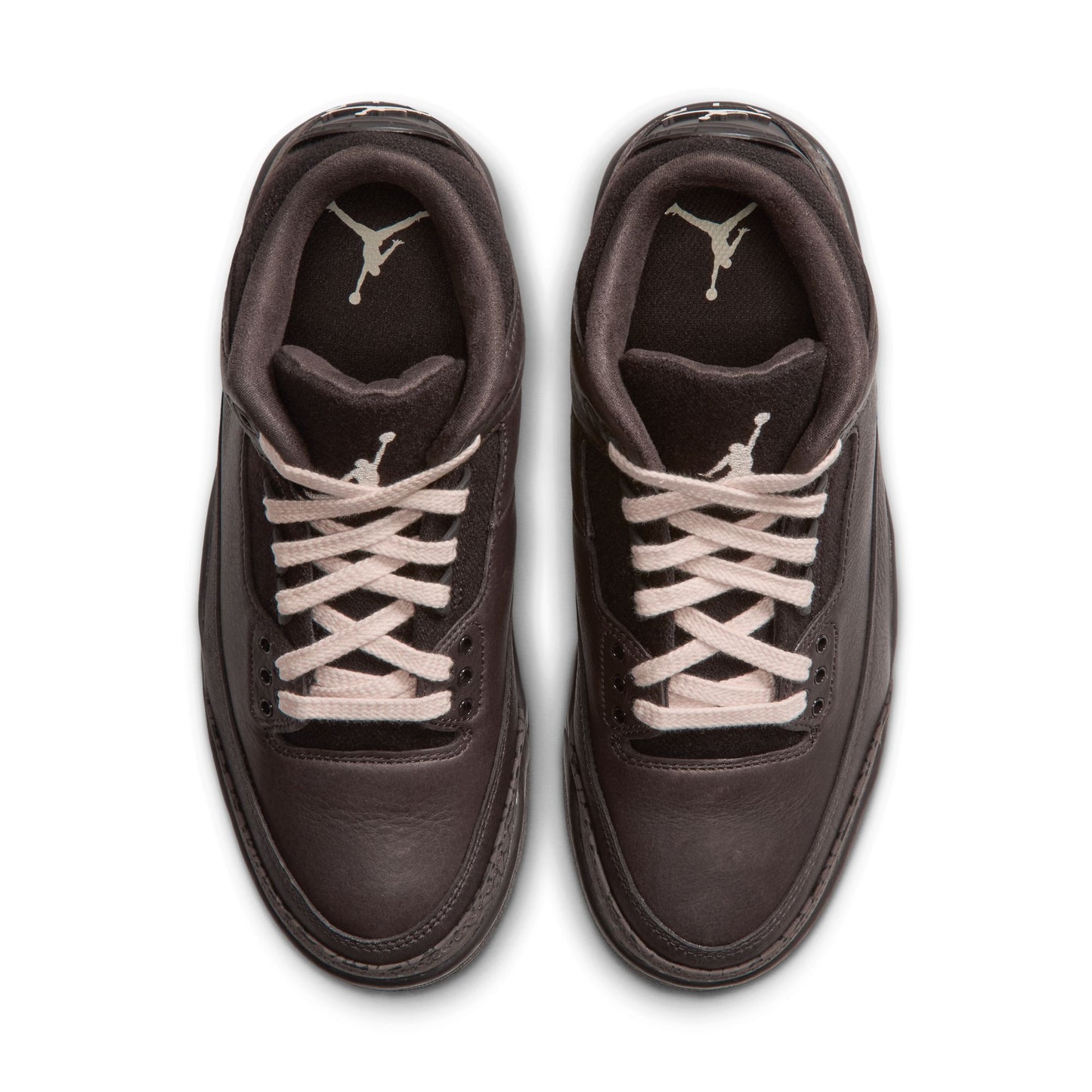Air Jordan "3 Retro" Womens - Velvet Brown / Pearl White