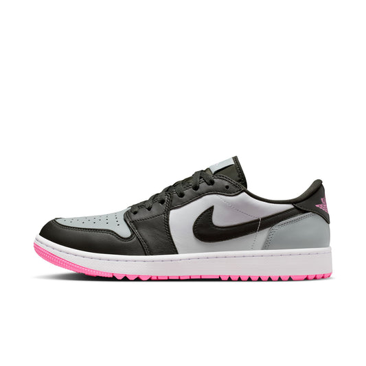Air Jordan "1 Low Golf" Mens - White / Sequoia / Light Pumice