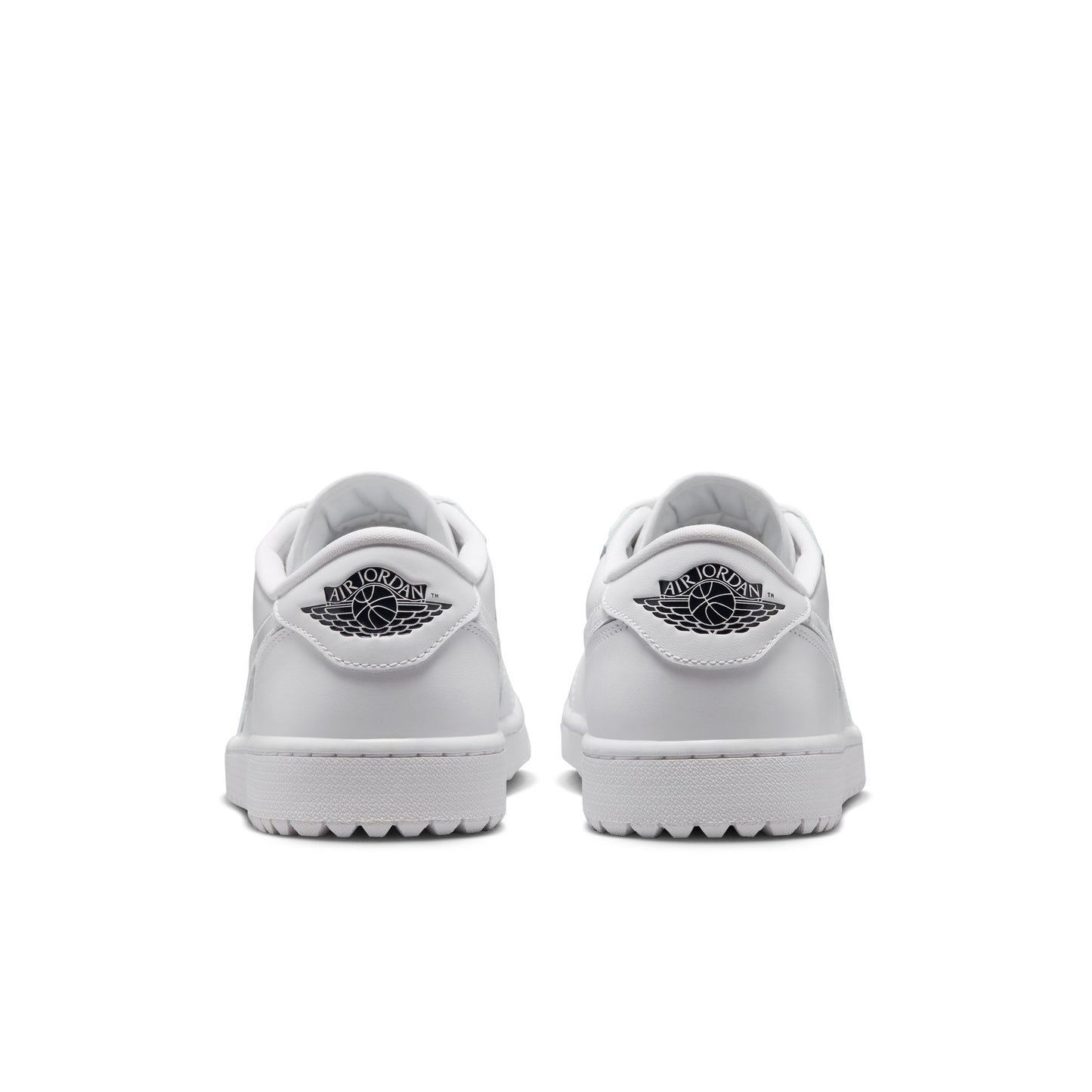 Air Jordan "1 Low Golf" Mens - White / White / Obsidian