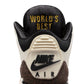 Air Jordan "3 Retro" Grade School - Sail / Black / University Red
