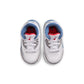 Air Jordan "3 Retro" Toddler - White / Fire Red / True Blue