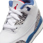 Air Jordan "3 Retro" Toddler - White / Fire Red / True Blue