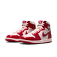 Air Jordan "1 Retro High OG" Womens - University Red / Metallic Silver