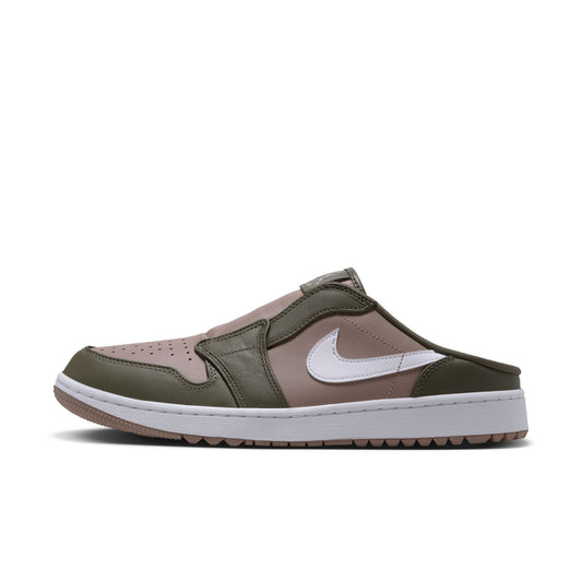 Air Jordan "Mule" Mens- Medium Olive/White Khaki