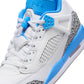 Air Jordan "Spizike Low" Mens - White / University Blue