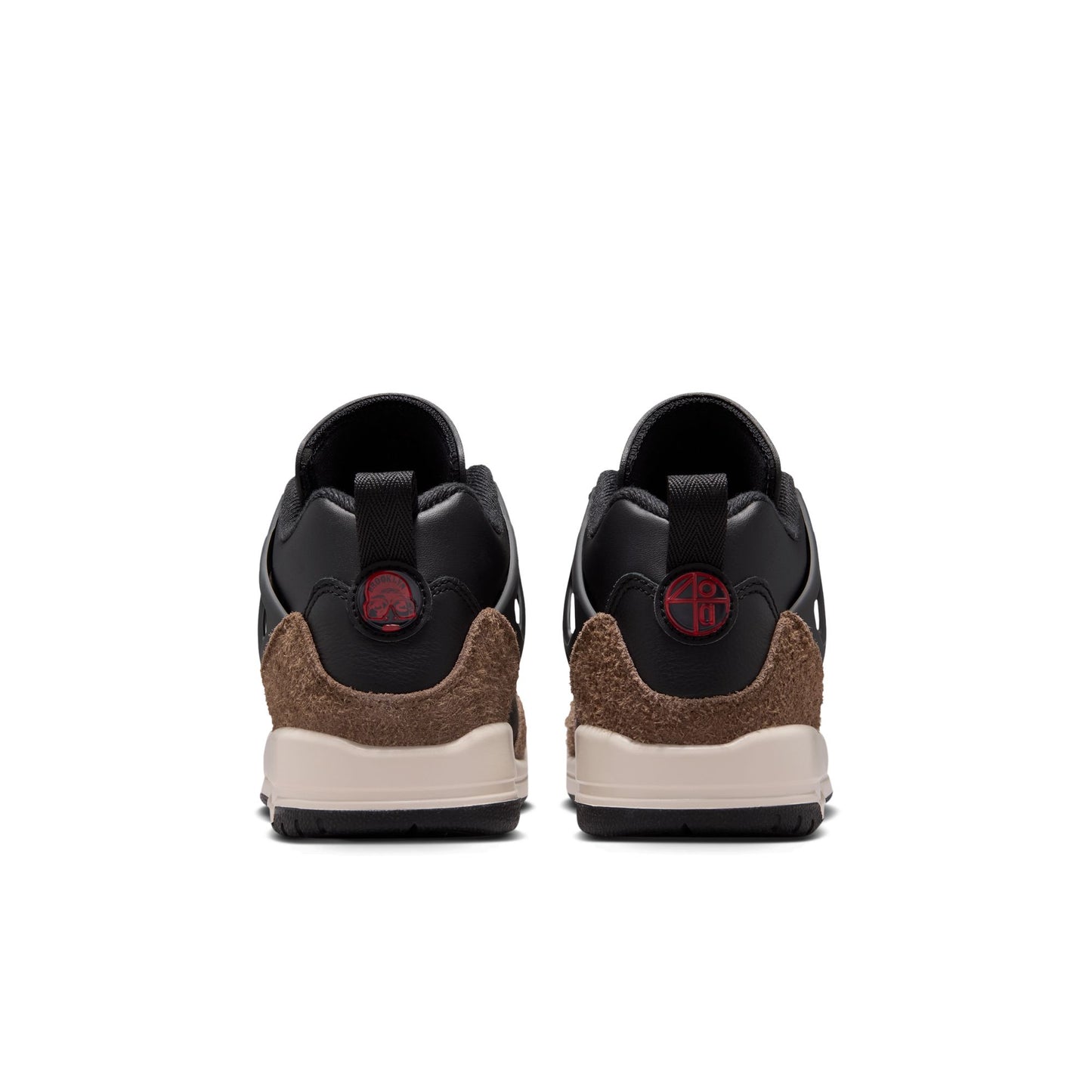 Air Jordan "Spizike Low " GS - Black - University Red - Palomino