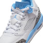 Air Jordan "Spizike Low " Grade School - White / University Blue