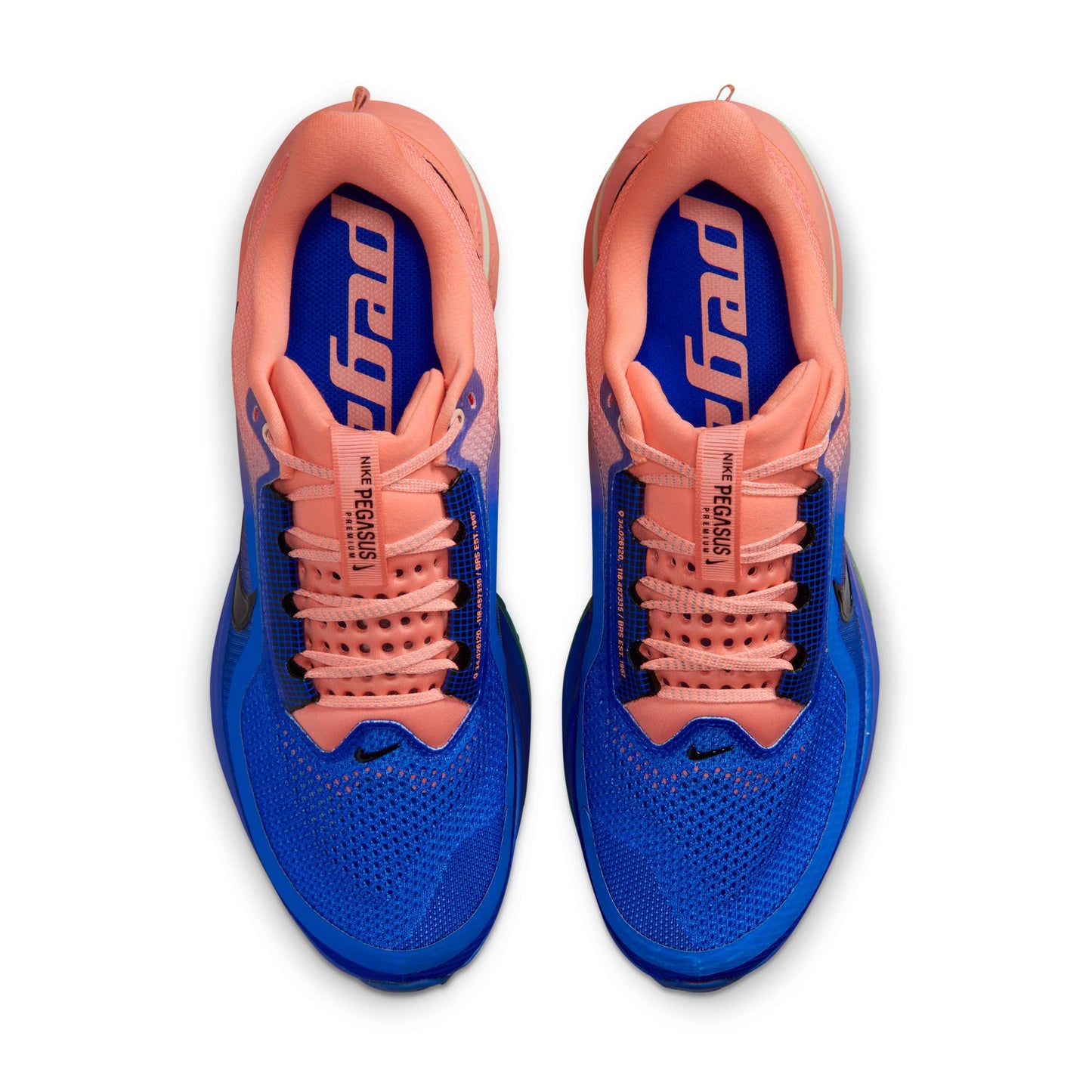 Nike "Pegasus Premium" Mens - Racer Blue / Black / Atomic Pink