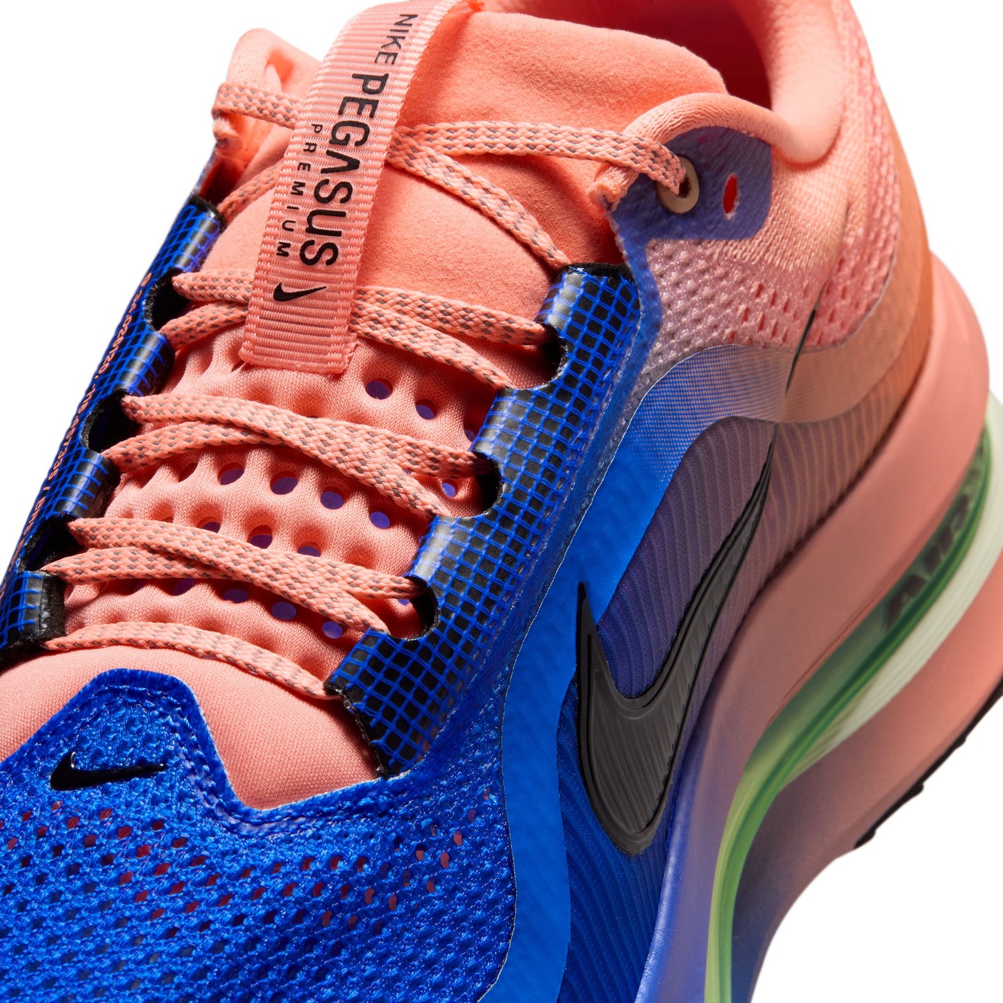 Nike "Pegasus Premium" Mens - Racer Blue / Black / Atomic Pink