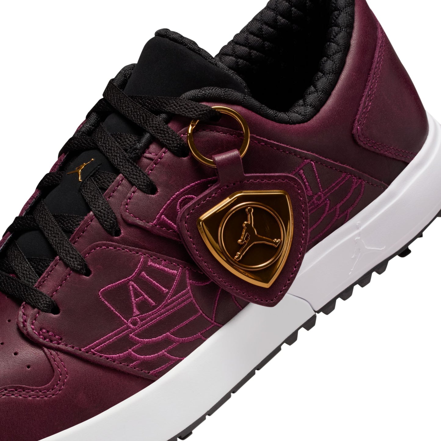 Air Jordan "Nu Retro 1 Golf" M - White / Bordeaux / Black