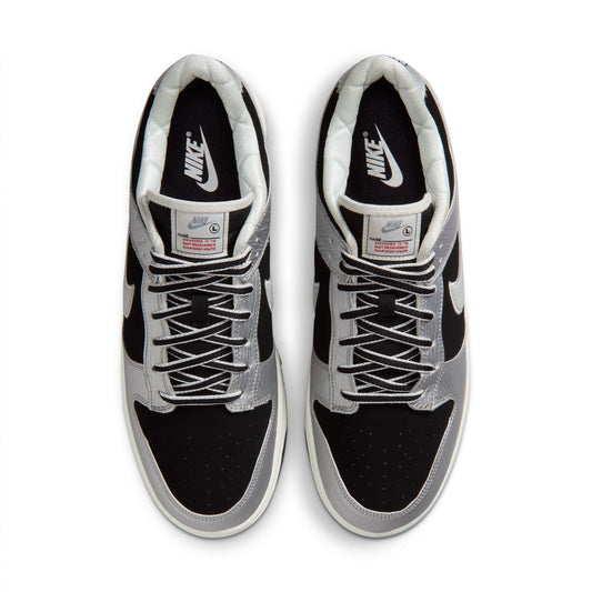 Nike "Dunk Low Retro" Mens - Metallic Silver