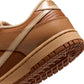 Nike "Dunk Low Retro" Mens - Tawny / Sesame / Flax Twine