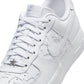 Nike "Air Force 1 '07 Edge" Mens - White / White / Metallic Silver