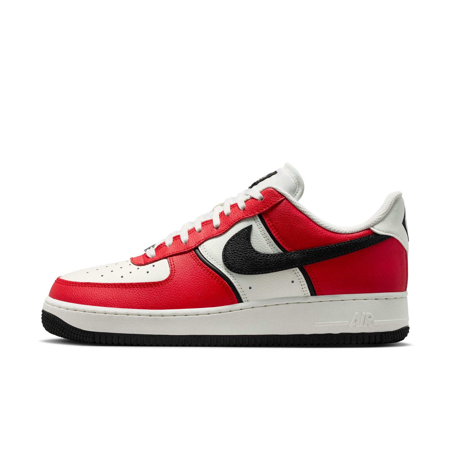Nike "Air Force 1 '07 LV8 Sport" Mens - University Red / Black / Sail