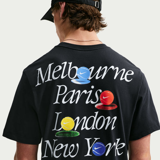 Nike "Dri-FIT Tennis T-Shirt" Mens - Black