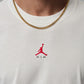 Jordan "Brooklyn Tee" Mens - Sail / University Red