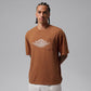 Jordan "Flight Essentials Pocket Tee" Mens - Lt British Tan / Shadow Brown