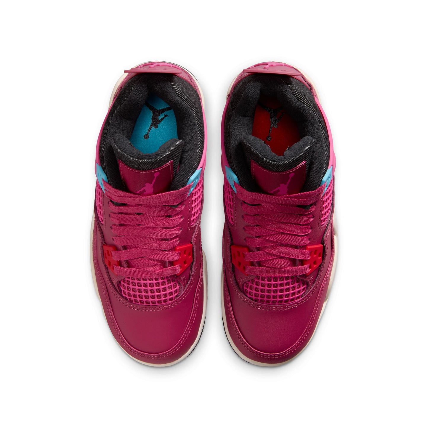 Air Jordan "4 Retro" Grade School - Sweet Beet / Desert Pink