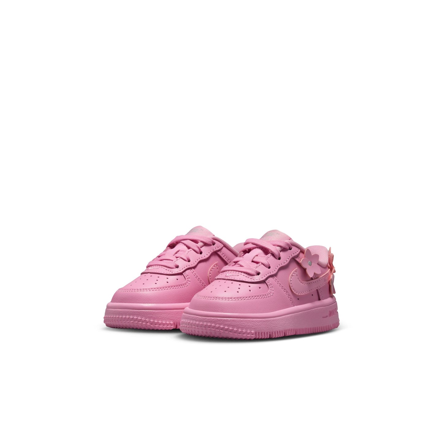 Nike "Force 1 KI Floret Lace" Toddler - Pink Rise / Pink Rise / Pink Foam
