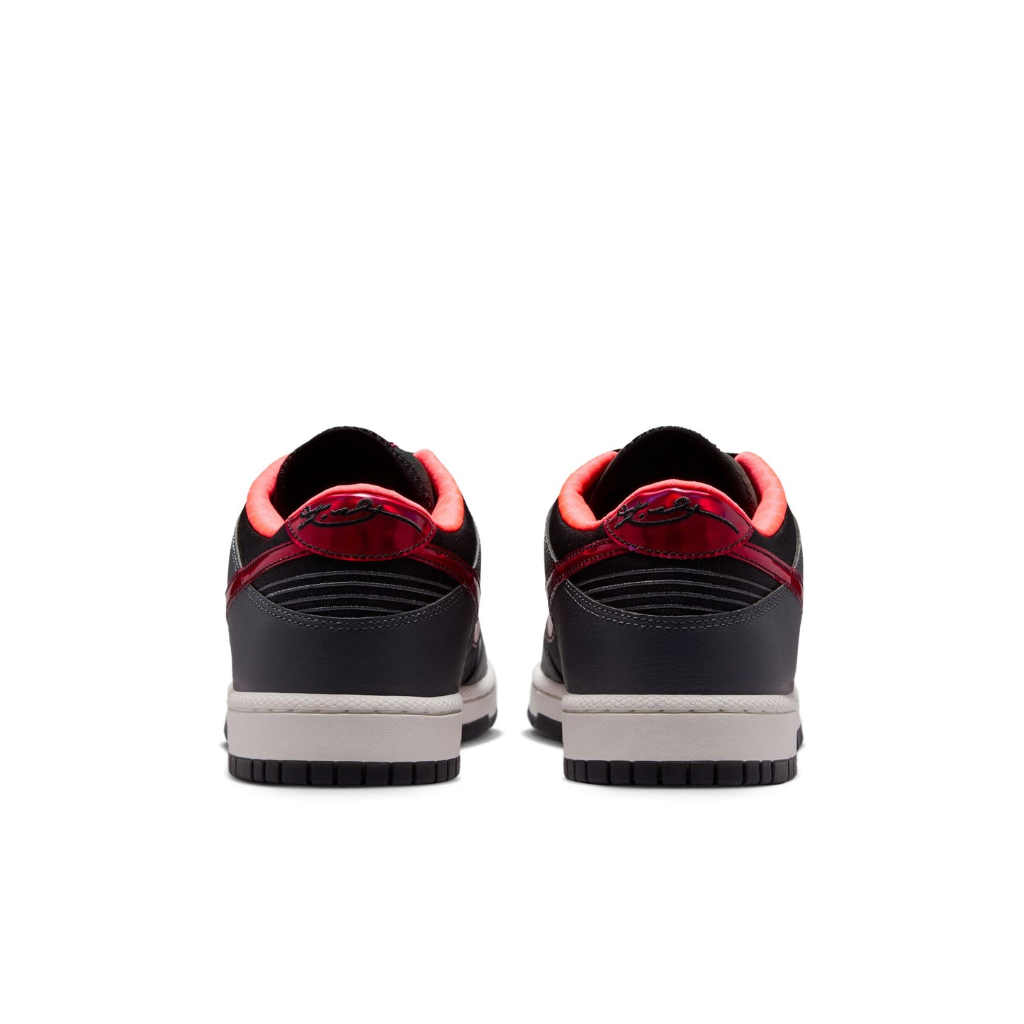 Nike " Dunk Low Protro" Mens - Black / Multi-Color / Hot Punch