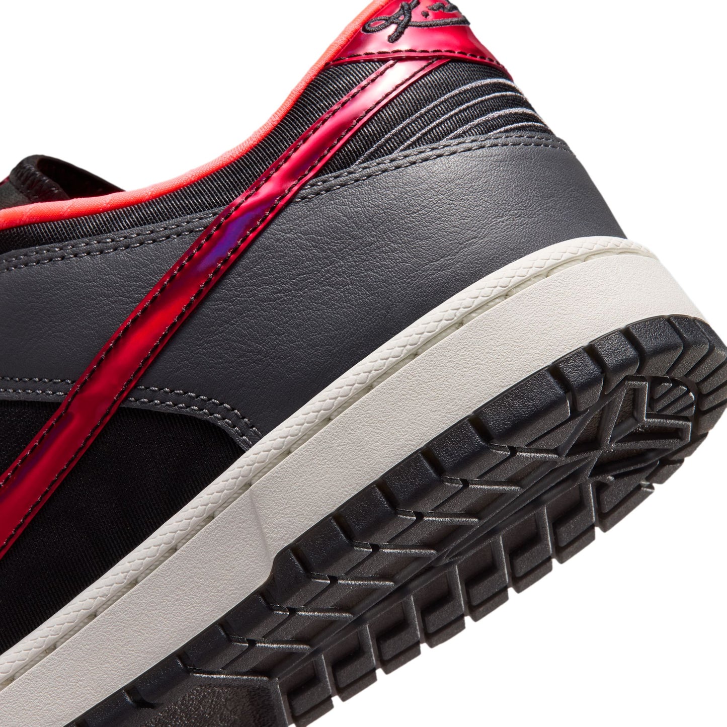 Nike " Dunk Low Protro" Mens - Black / Multi-Color / Hot Punch