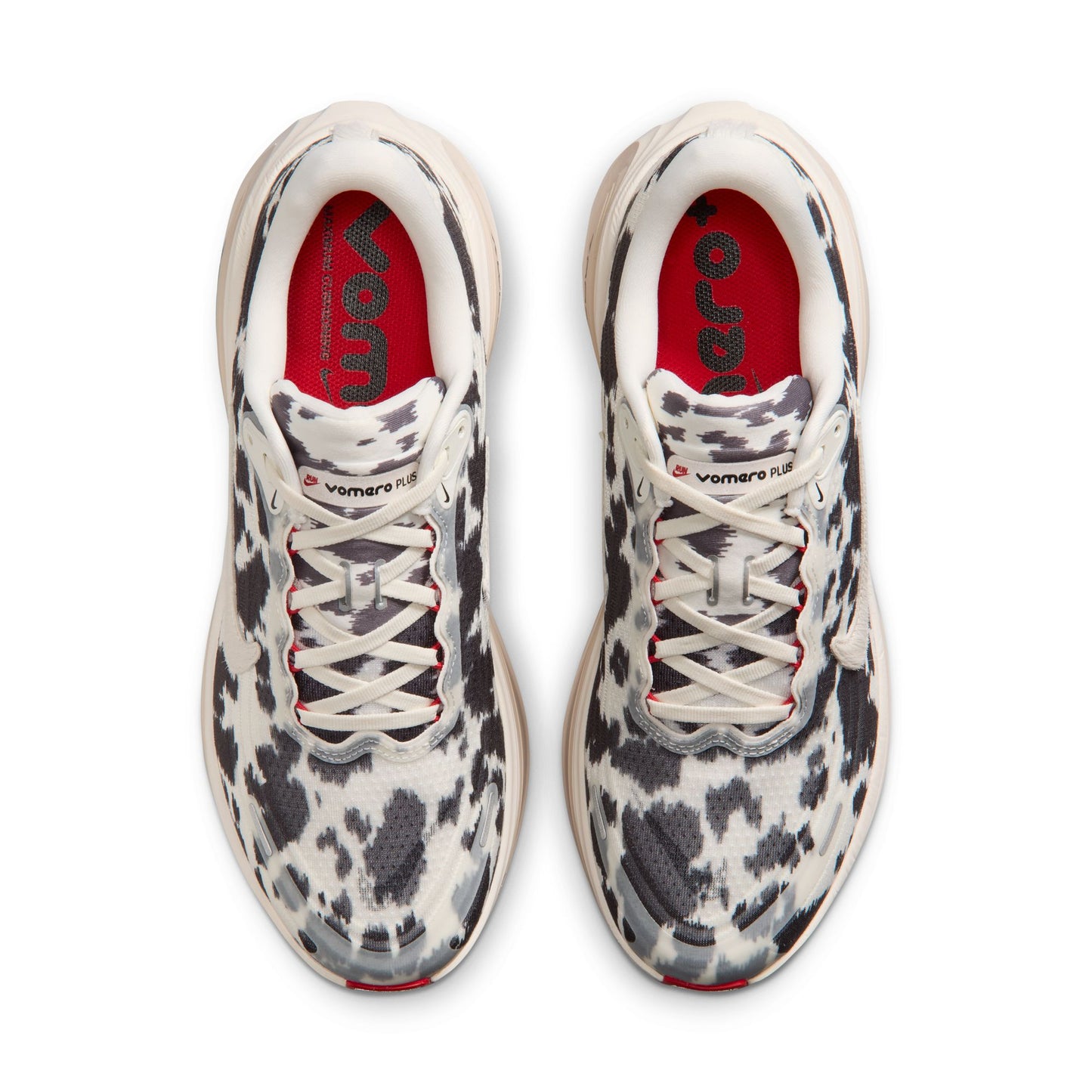 Nike "Vomero Plus PR" Mens -Sail / Sail / University Red