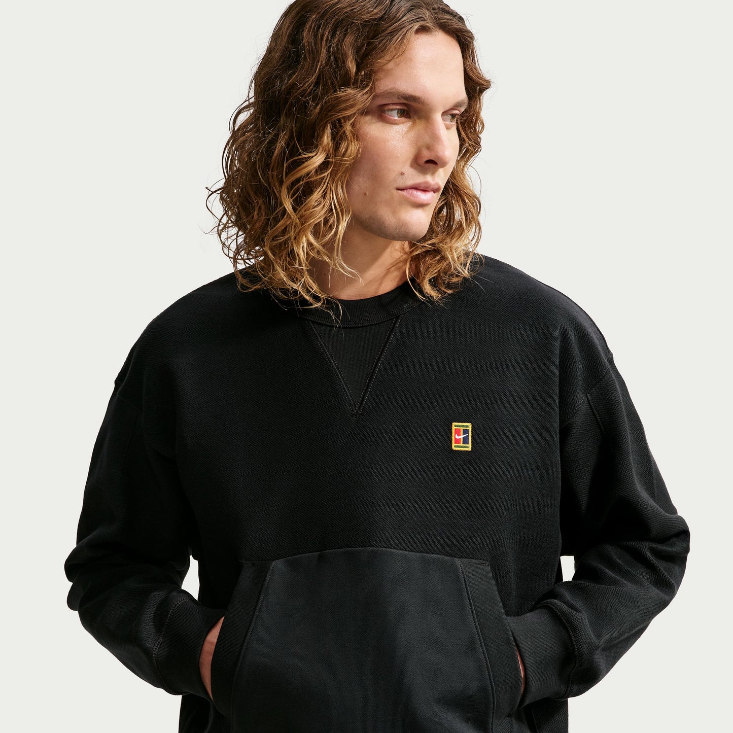 Nike Club Rules"French Terry Hoodie" Mens - Black