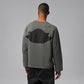 Air Jordan "MJ Wings Long-Sleeve Tee" Mens - River Rock