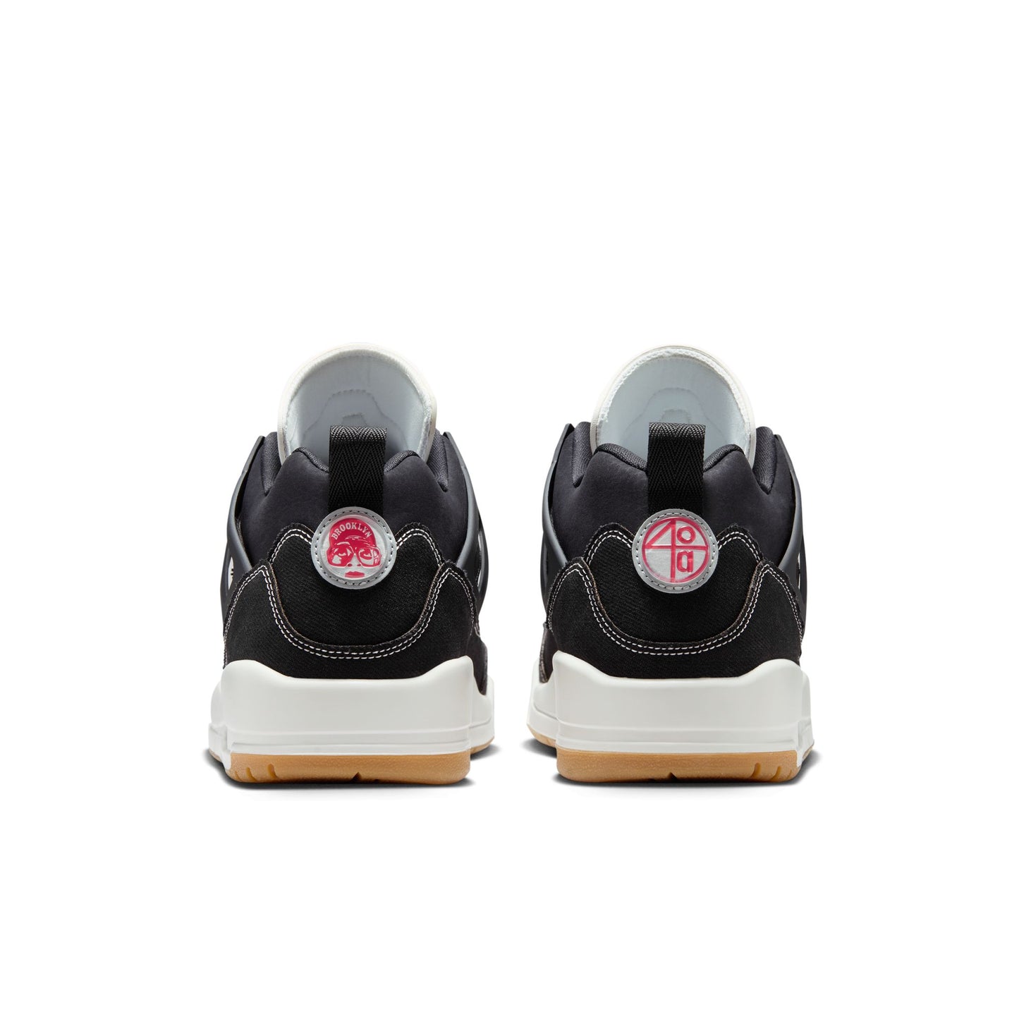 Air Jordan "Spizike Low" Mens - Black / Sail-University Red