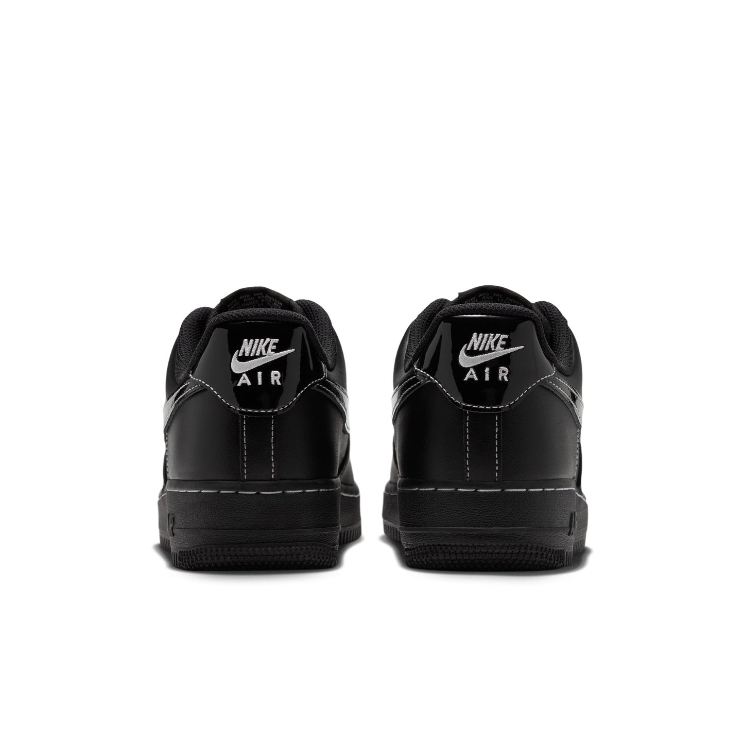 Nike "Air Force 1" 07' Essential+ Womens - Black / Black / White
