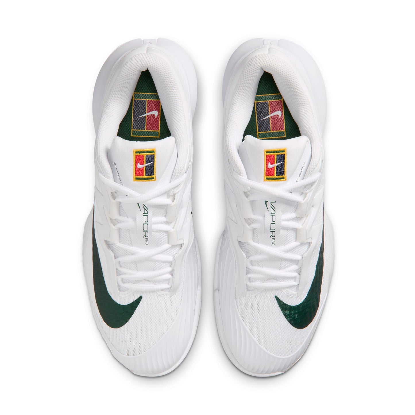 Nike "London Vapor Pro 3 HC PRM" Womens - White / Gorge Green