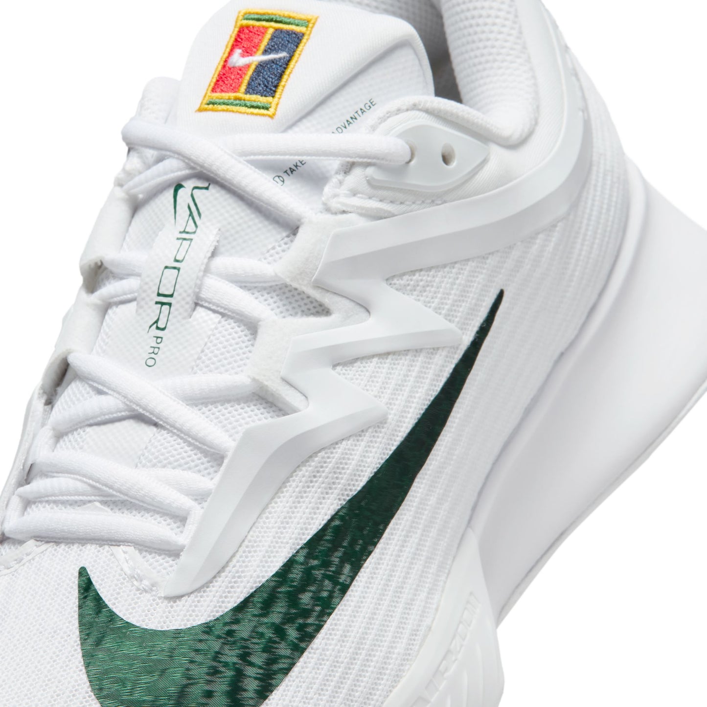 Nike "London Vapor Pro 3 HC PRM" Womens - White / Gorge Green