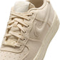 Nike "Air Force 1 KI CNVS" Grade School - Beach / Beach / Coconut Milk