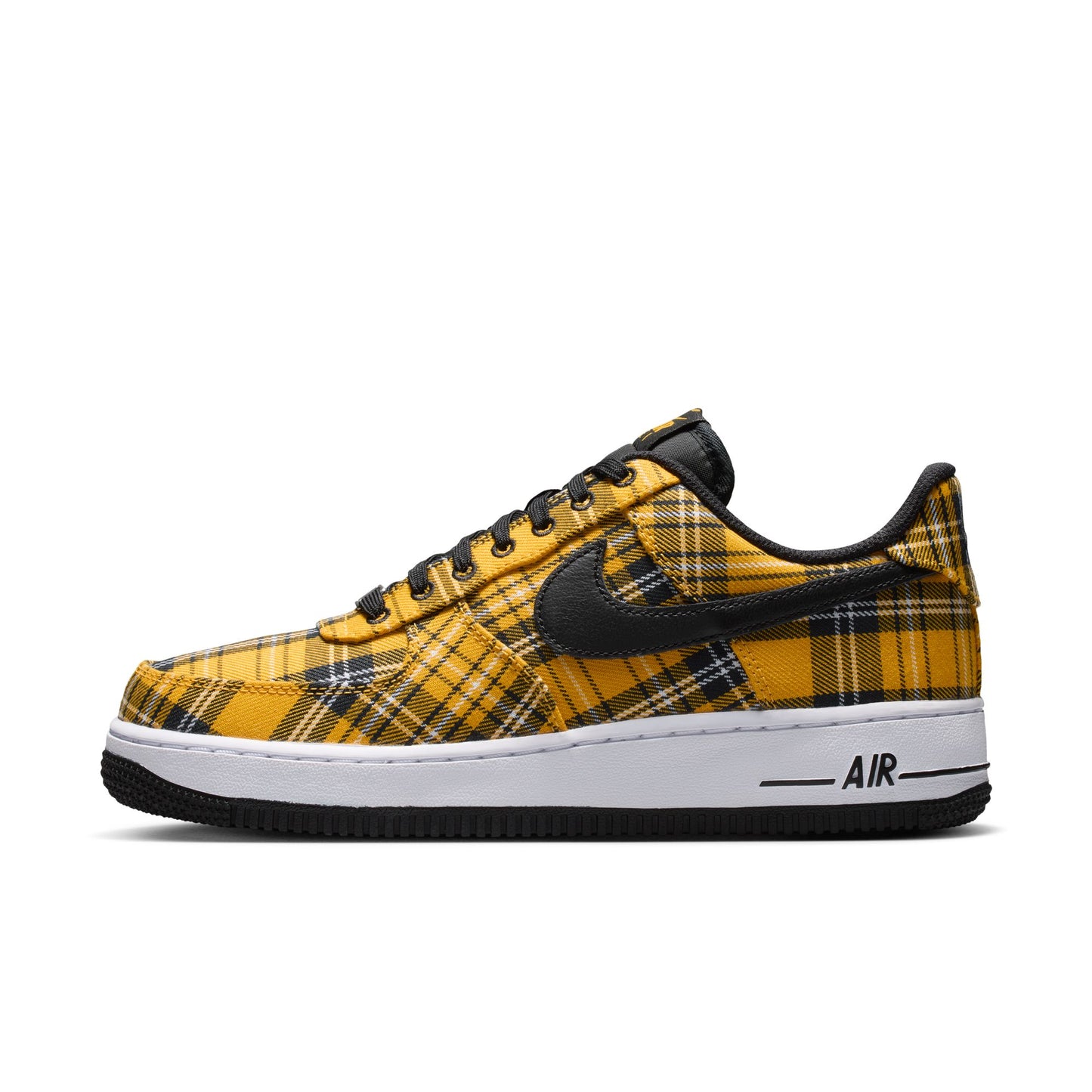 Nike "Air Force 1 '07" Womens - Multi-Color / Black - Yellow Ochre