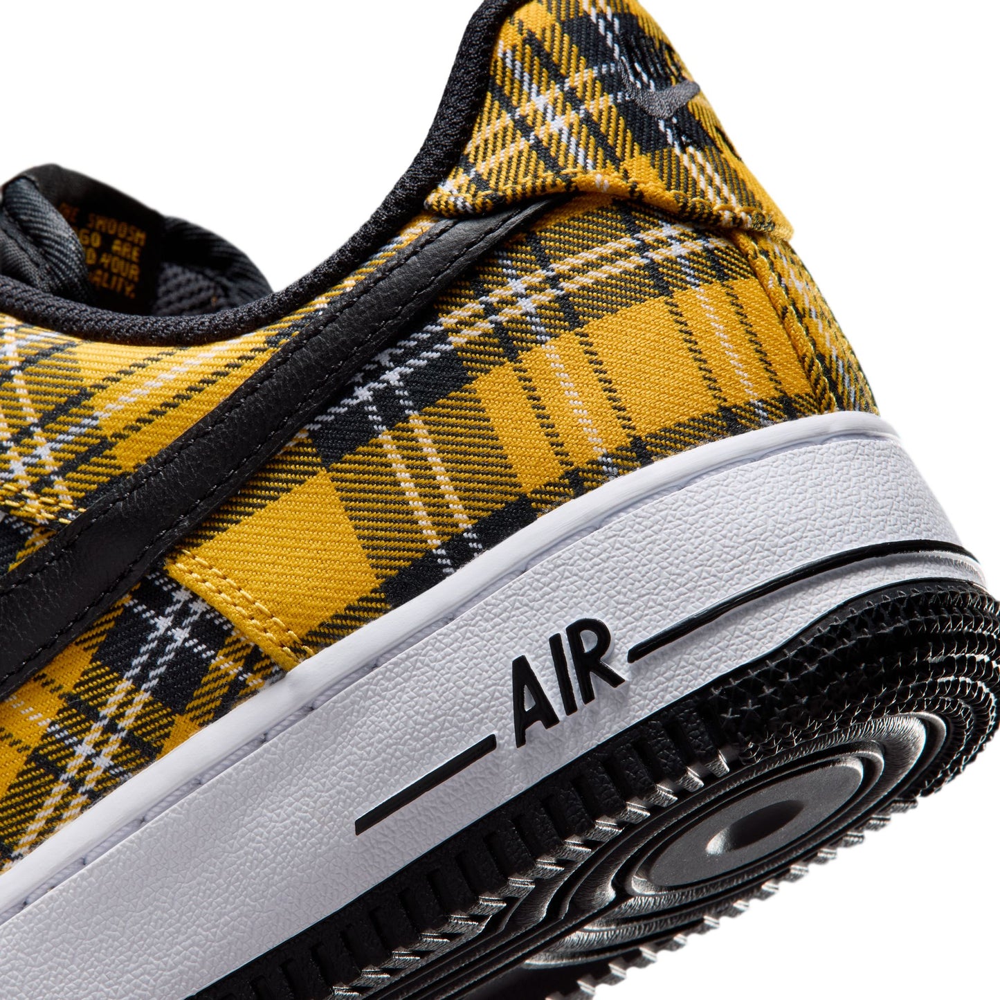 Nike "Air Force 1 '07" Womens - Multi-Color / Black - Yellow Ochre