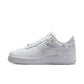 Nike "Air Force 1 '07" Womens - White / White / Wolf Grey