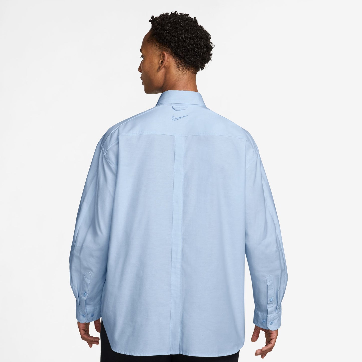 Nike " Long-Sleeve Oxford Top" Mens - Hydrogen Blue