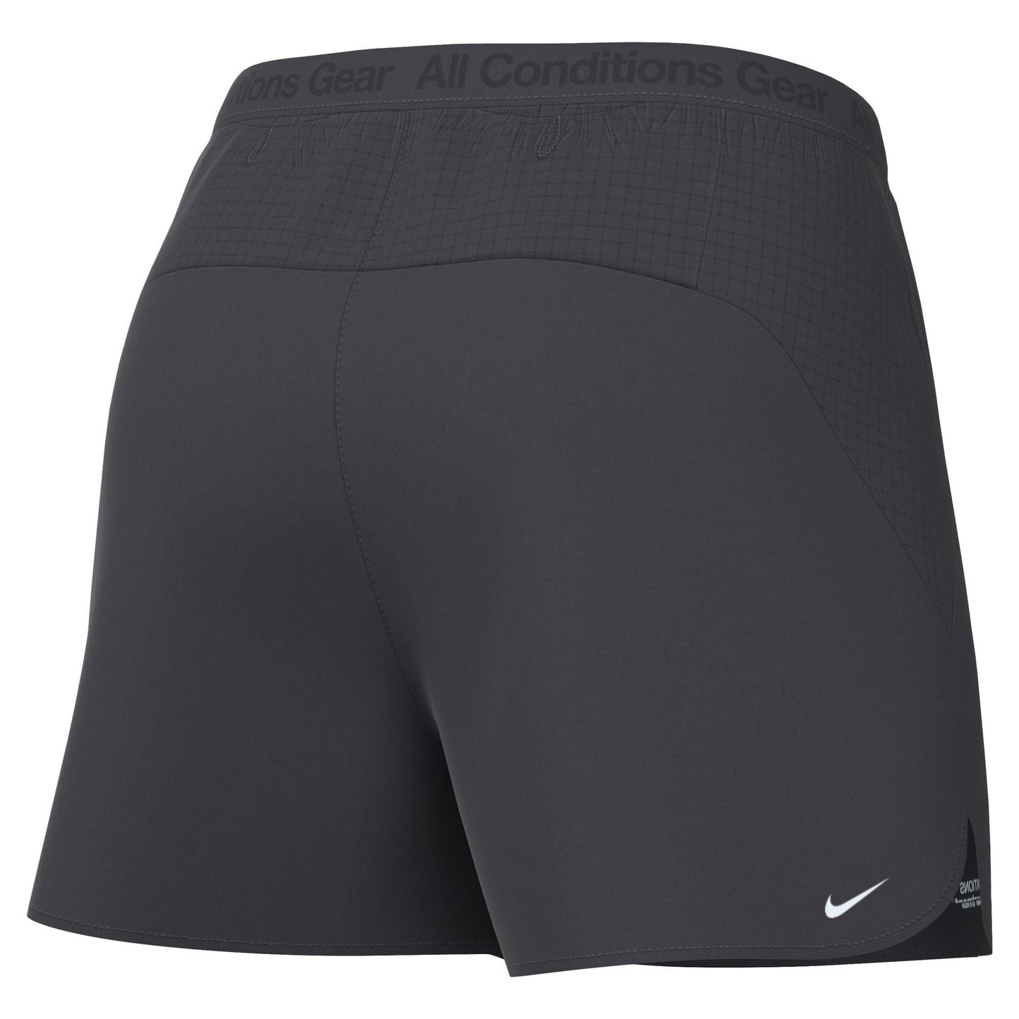 Nike "ACG Trailwind Running Shorts" Mens - Dk Smoke Grey / White