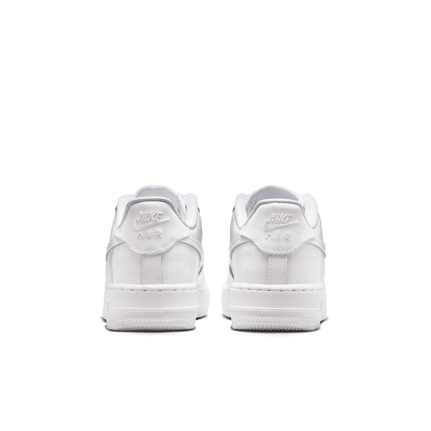 Nike "Air Force 1" Grade School - White / White