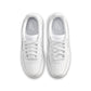 Nike "Air Force 1" Grade School - White / White