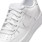 Nike "Air Force 1" Grade School - White / White