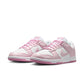 Nike "Dunk Low SE Street 1" Womens - White / Pink Rise / White