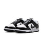 Nike "Dunk Low SE" Women's Shoes WHITE/BLACK-WHITE-METALLIC SILVER