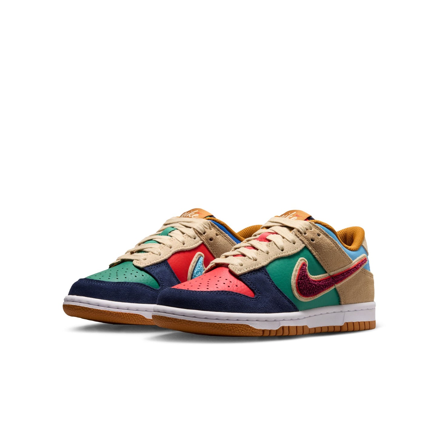 Nike "Dunk Low BG"  Grade School - Midnight Navy / Speed Red
