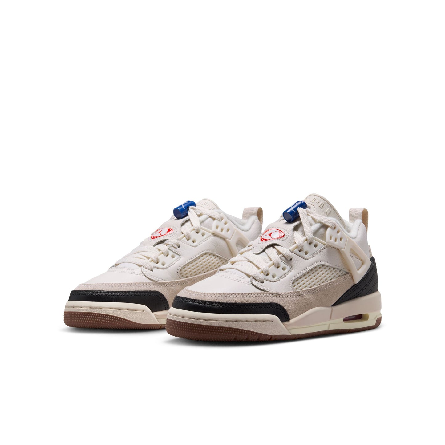 Jordan Spizike Low FC (GS) PHANTOM/UNIVERSITY RED-SAIL-OLD ROYAL