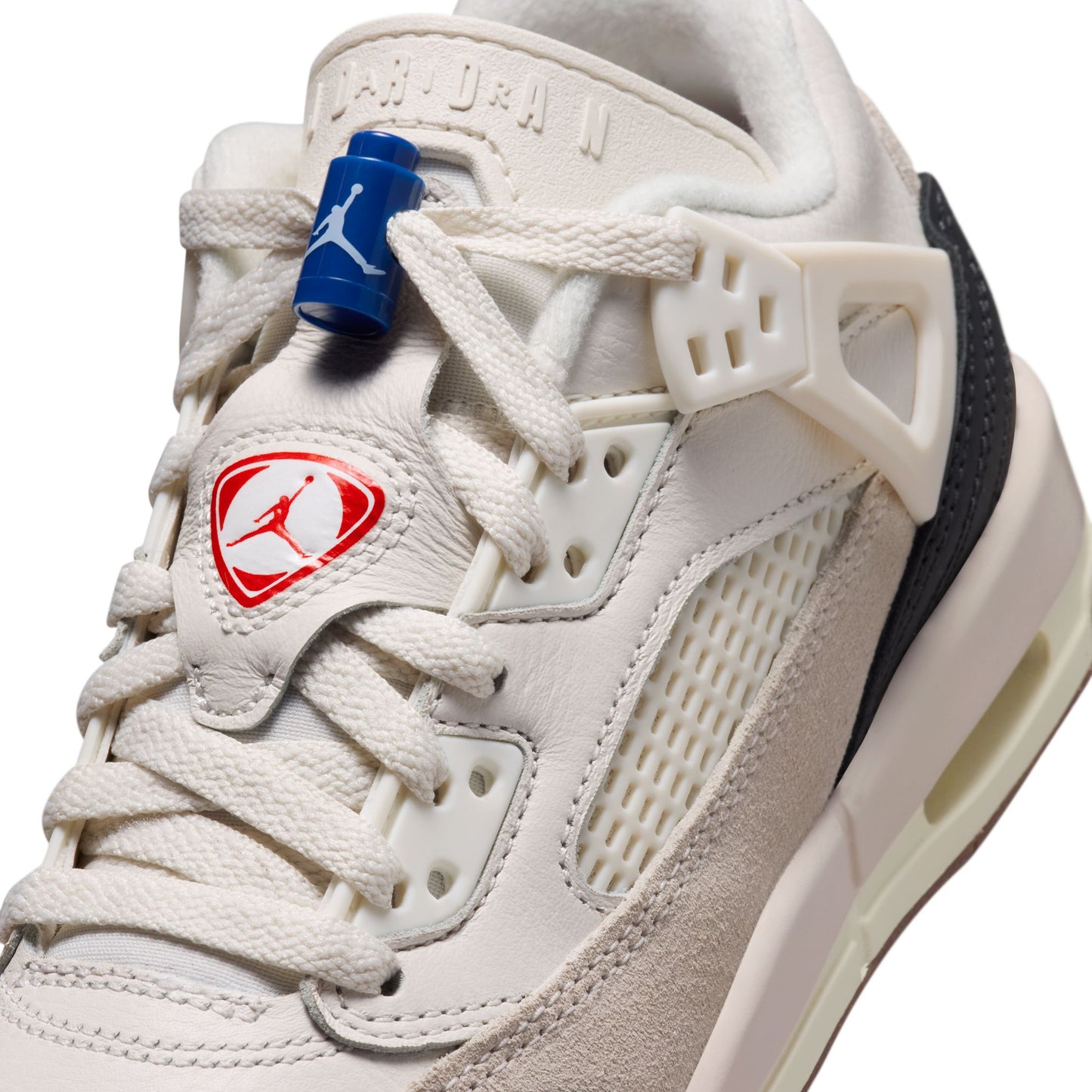 Jordan Spizike Low FC (GS) PHANTOM/UNIVERSITY RED-SAIL-OLD ROYAL