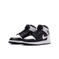 Air Jordan "1 Mid BG" Grade School - Black / White