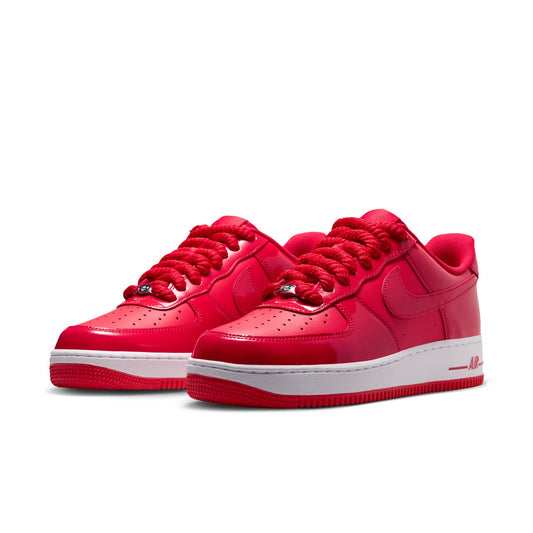 Nike "Air Force 1 '07 LV8" Mens - University Red / Light Crimson
