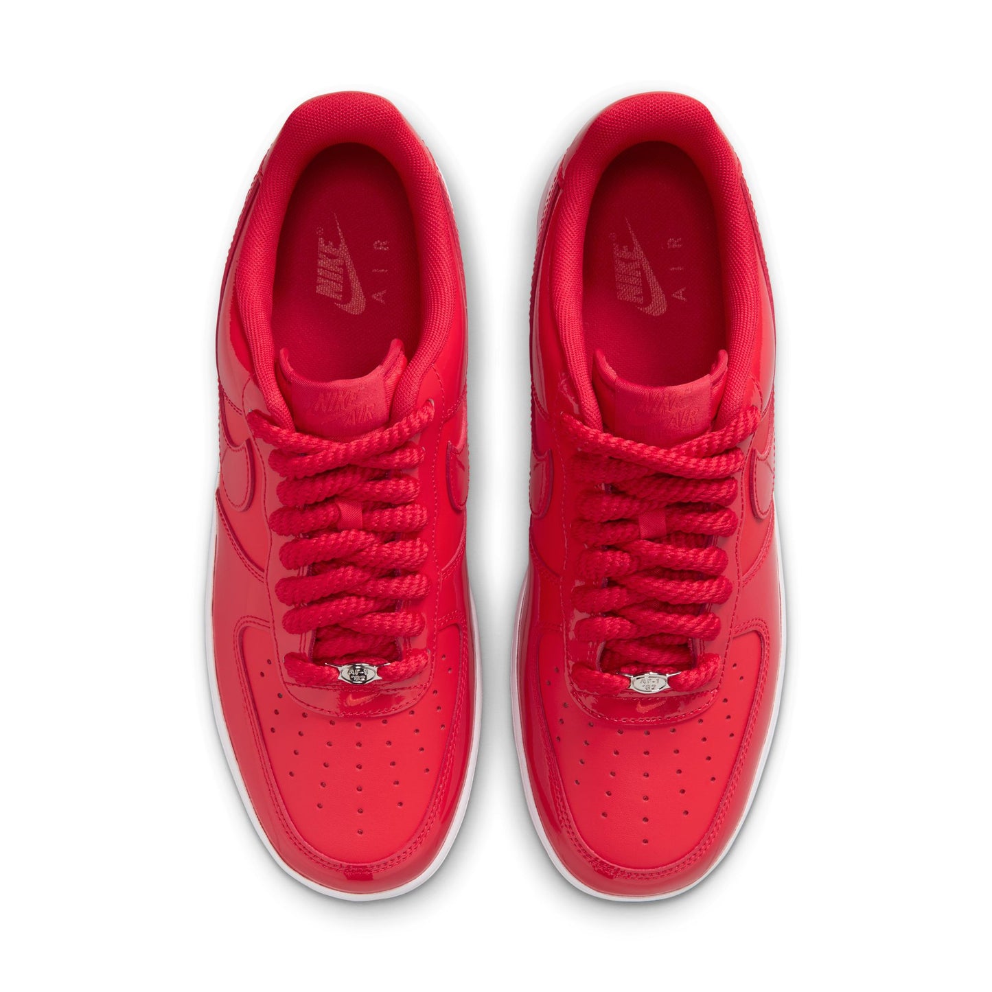 Nike "Air Force 1 '07 LV8" Mens - University Red / Light Crimson