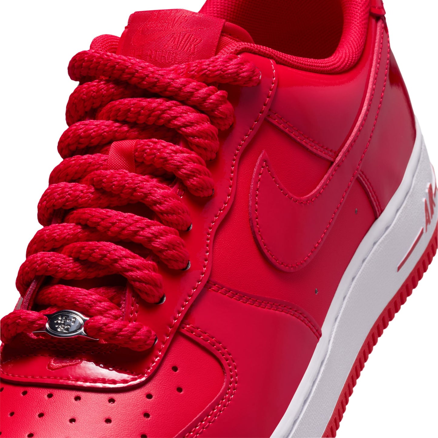 Nike "Air Force 1 '07 LV8" Mens - University Red / Light Crimson